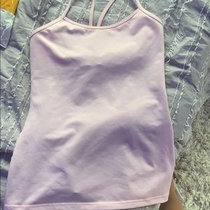 Pink Lululemon Razor Back